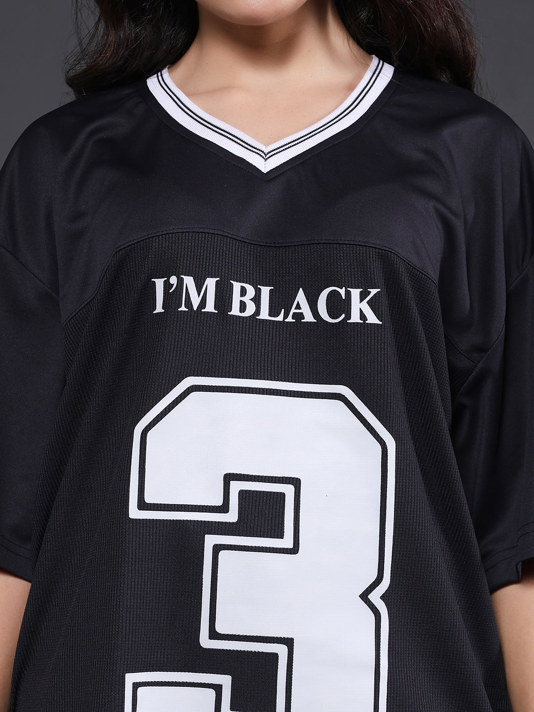 Women Oversized Varsity T-Shirt