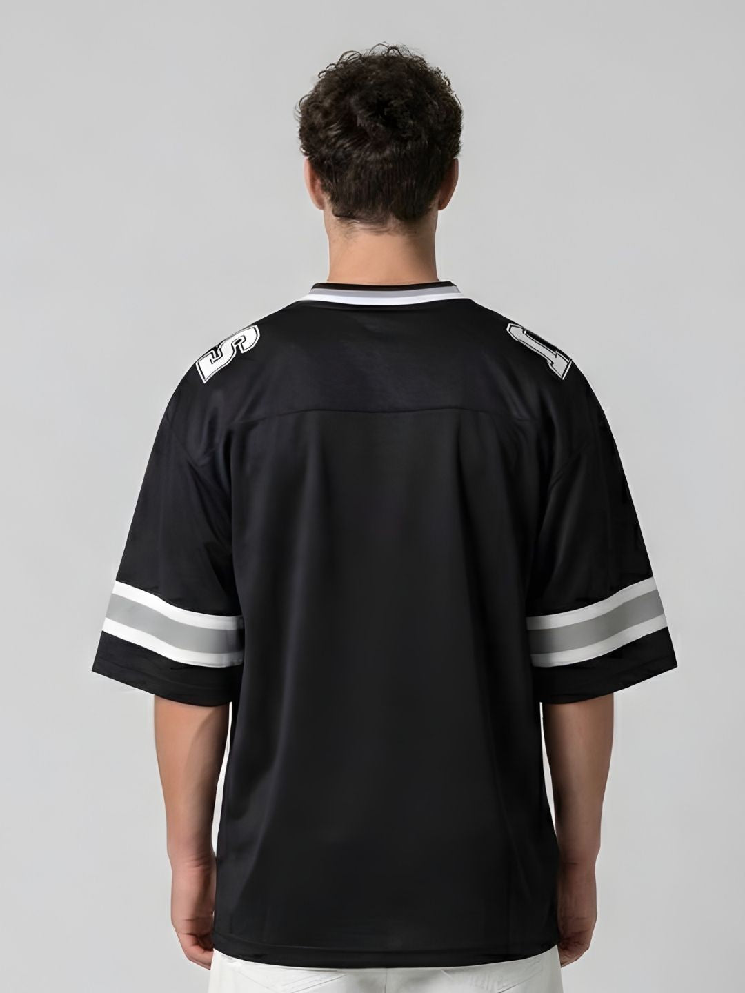 Men Oversized Varsity T-Shirt