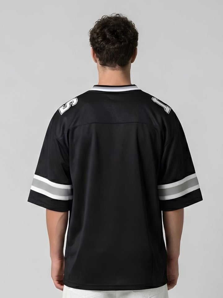 Men Oversized Varsity T-Shirt