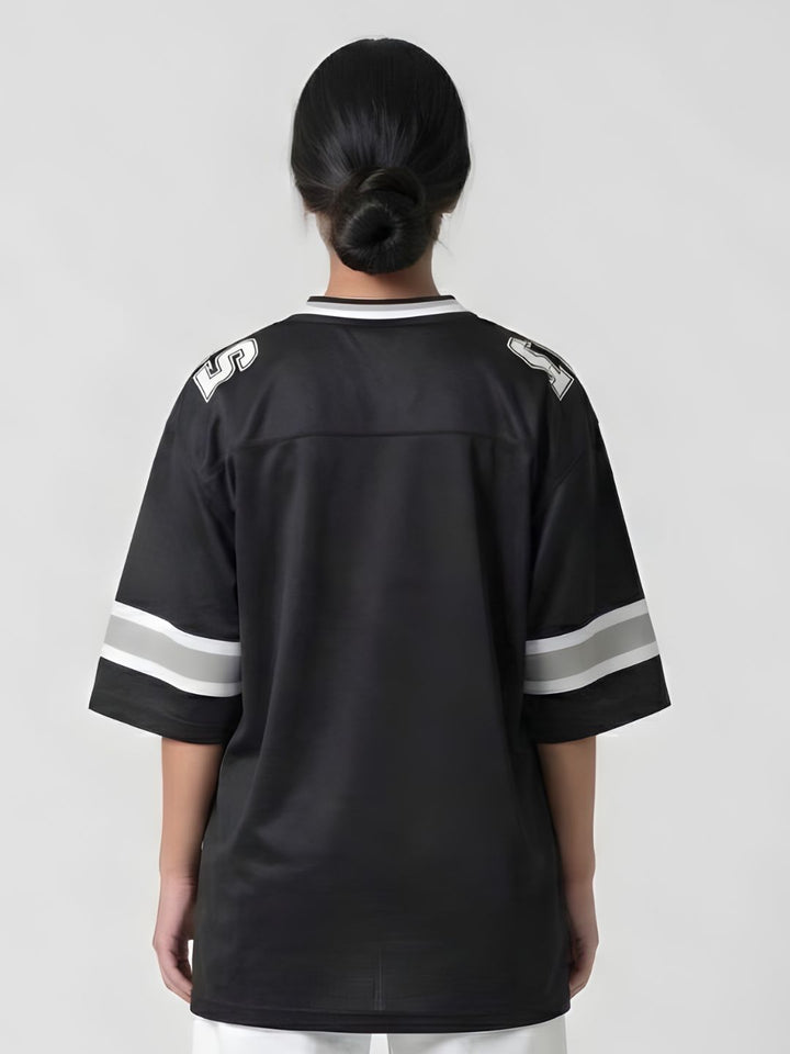 Women Oversized Varsity T-Shirt