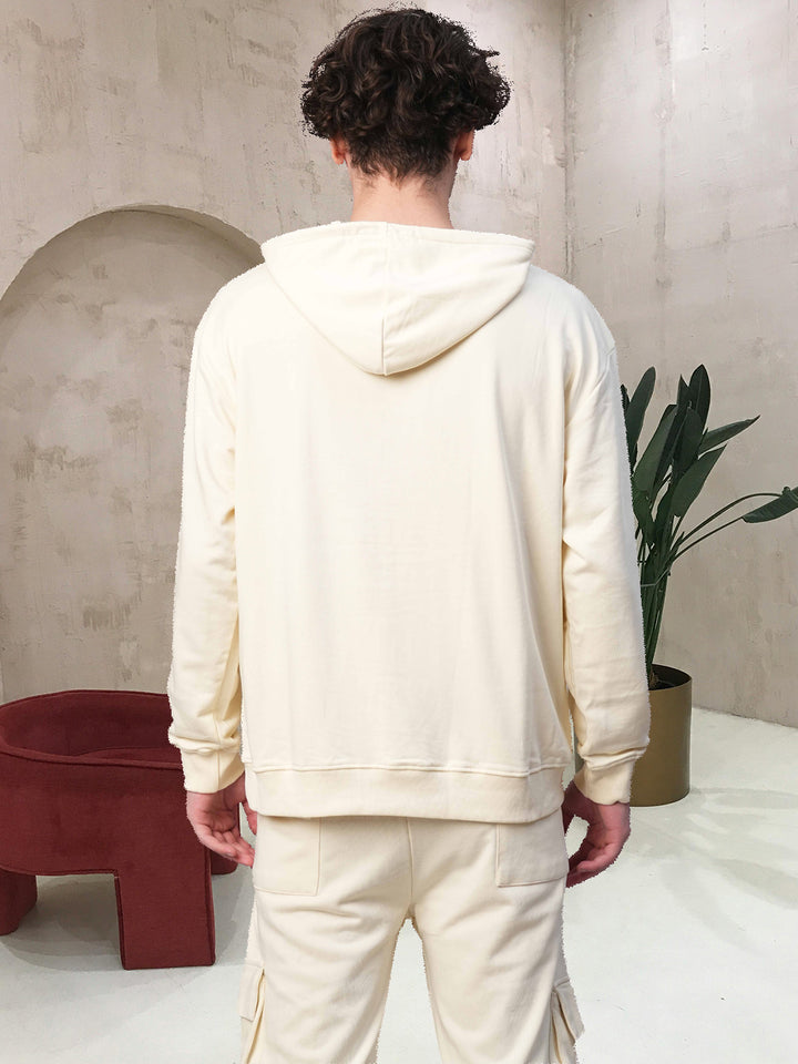 PREDATOR ENERGY Men Drop Shoulder Premium Terry Hoodie