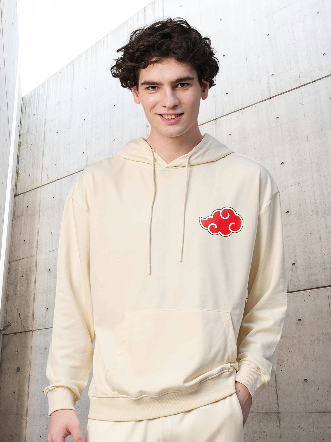 Akatsuki Clan Men Drop Shoulder Premium Terry Hoodie