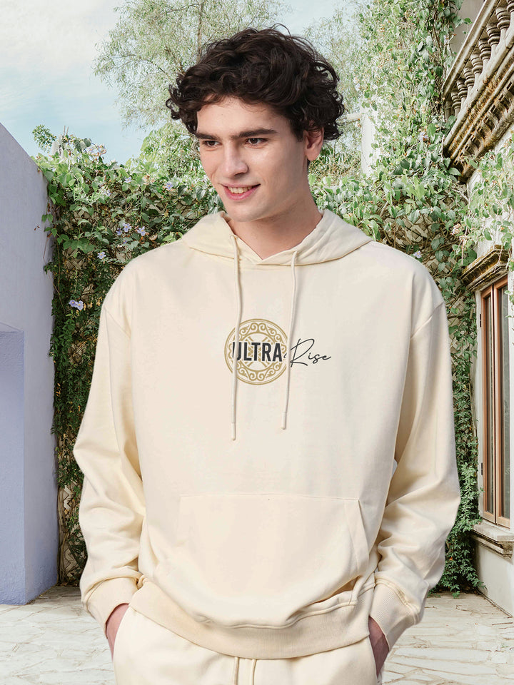 ULTRA RISE Men Drop Shoulder Premium Terry Hoodie