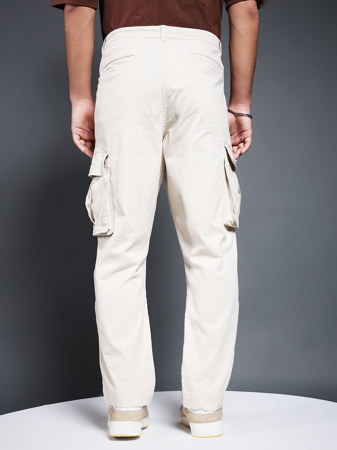 Men Utility Cargo - Off White