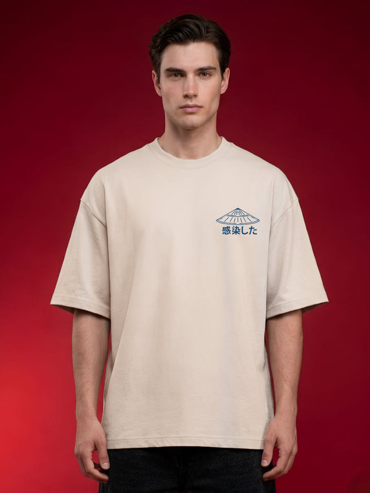 CRANE ECLIPS Men Oversized T-Shirt