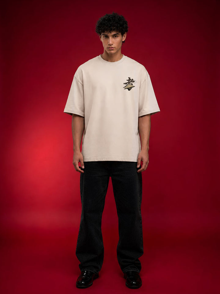 ZEN WARRIOR Men Oversized T-Shirt