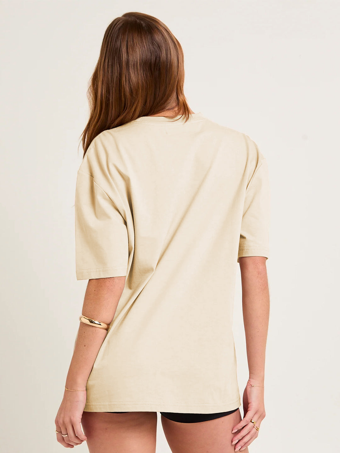 URBAN HARMONY Women Graphic Oversized Printed T-Shirt