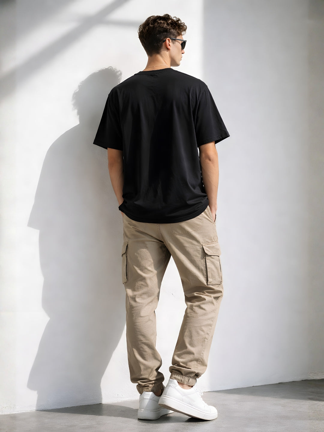 PRONK CULTURE Men Printed Oversized T-Shirt