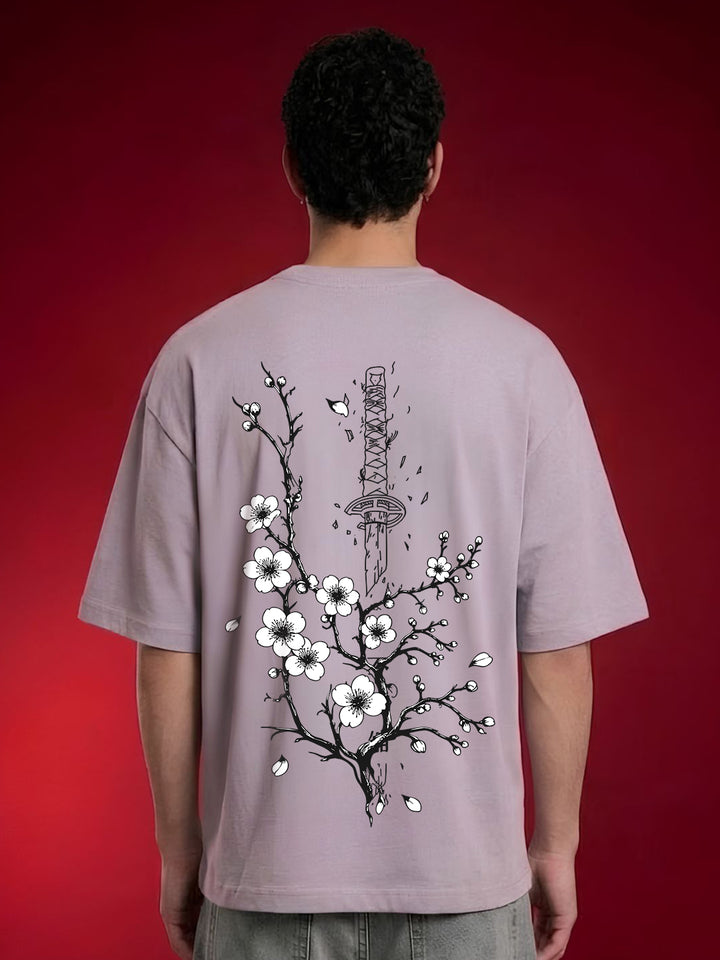 BLOOMING HONOR Men Oversized T-Shirt