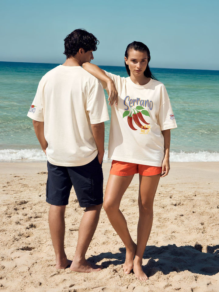 Serrano Chilly Women Printed Oversized T-Shirt