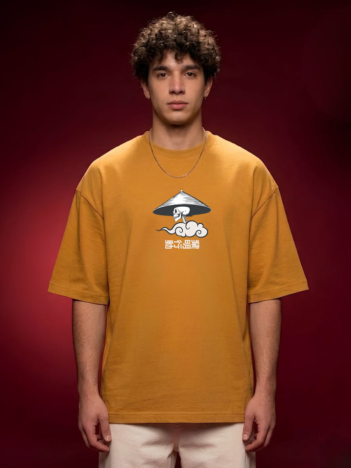 CURSED WARRIOR Men Oversized T-Shirt