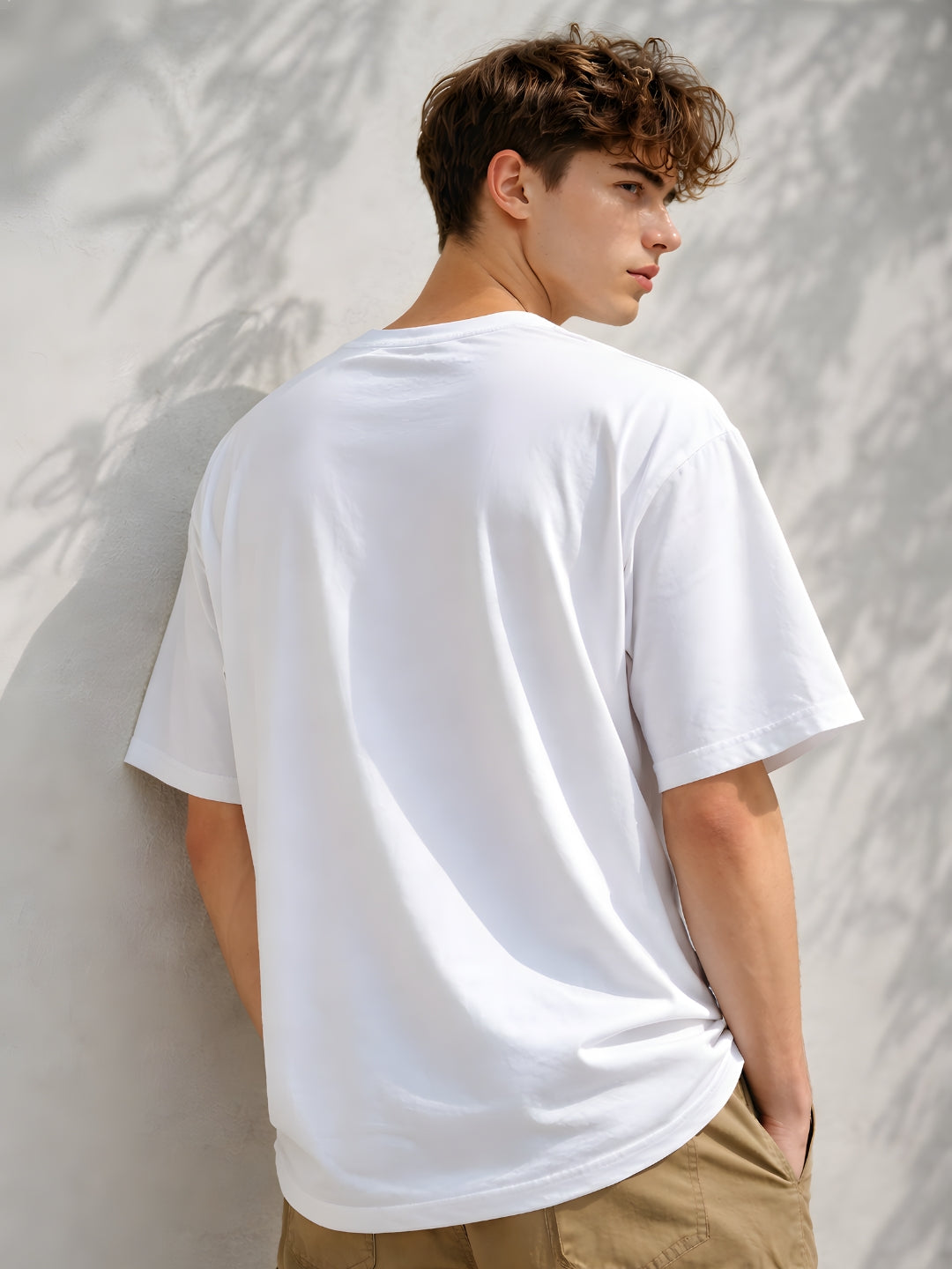 NOOB FOR YOU Men Printed Oversized T-Shirt