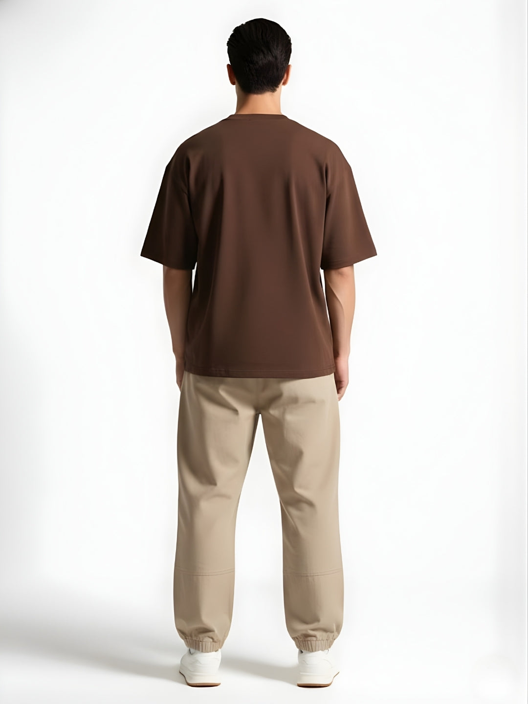 Cargo T-Shirt For Men - Cocoa