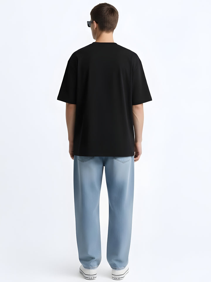 Cargo T-Shirt For Men -Black