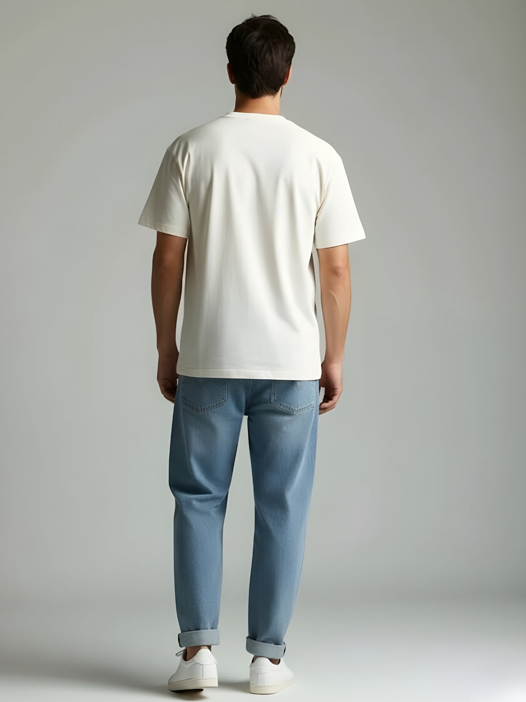 Cargo T-Shirt For Men - Off White