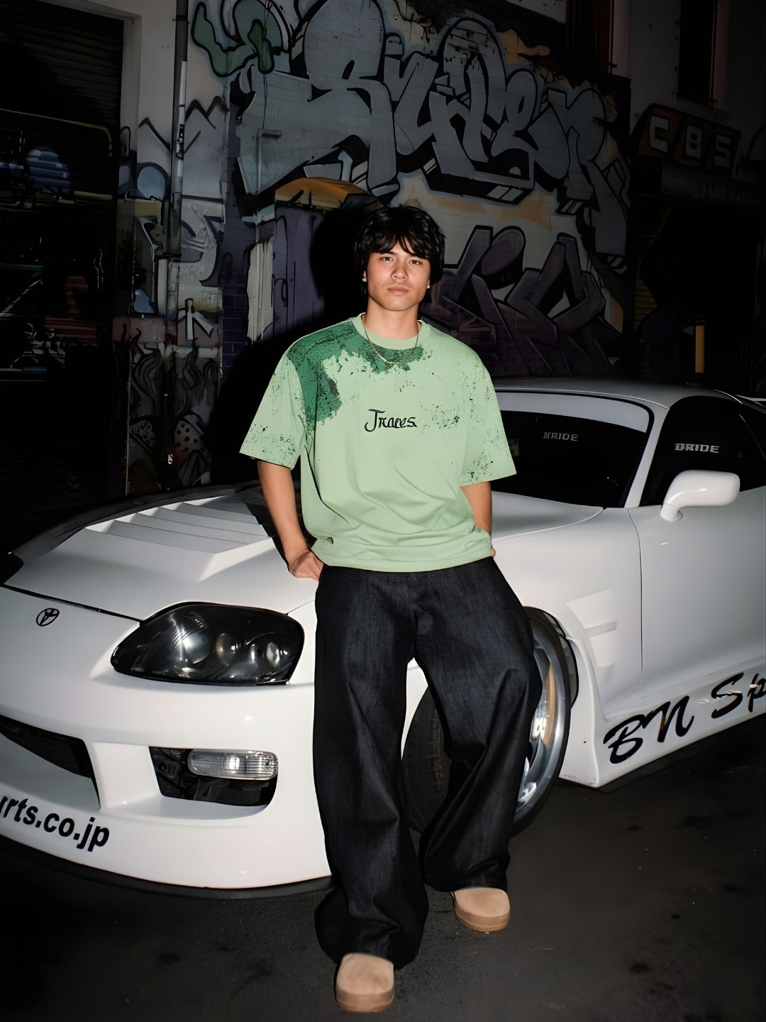 Memories Puff Printed Men Premium Oversized T-Shirt