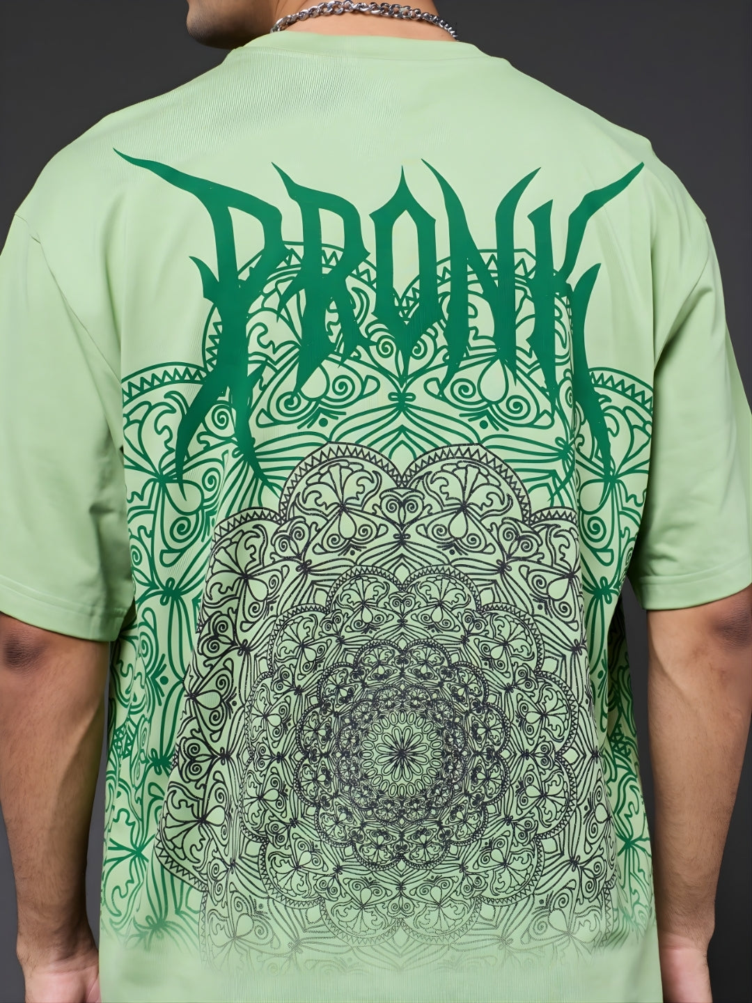 Mandala Roots Men Premium Oversized T-Shirt