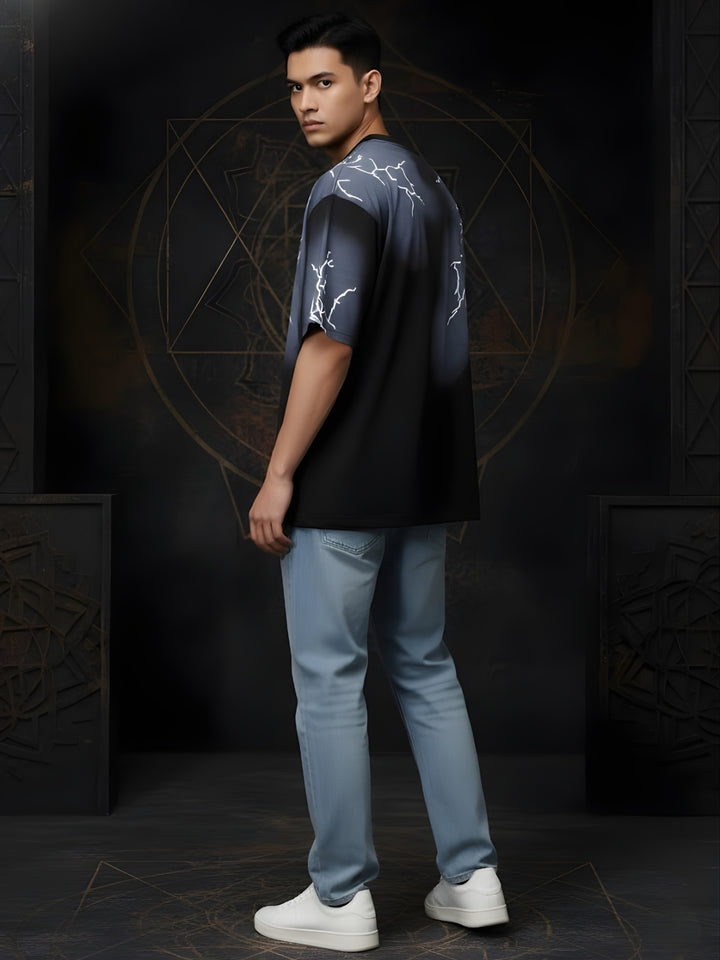 Mandala Roots Men Premium Oversized T-Shirt