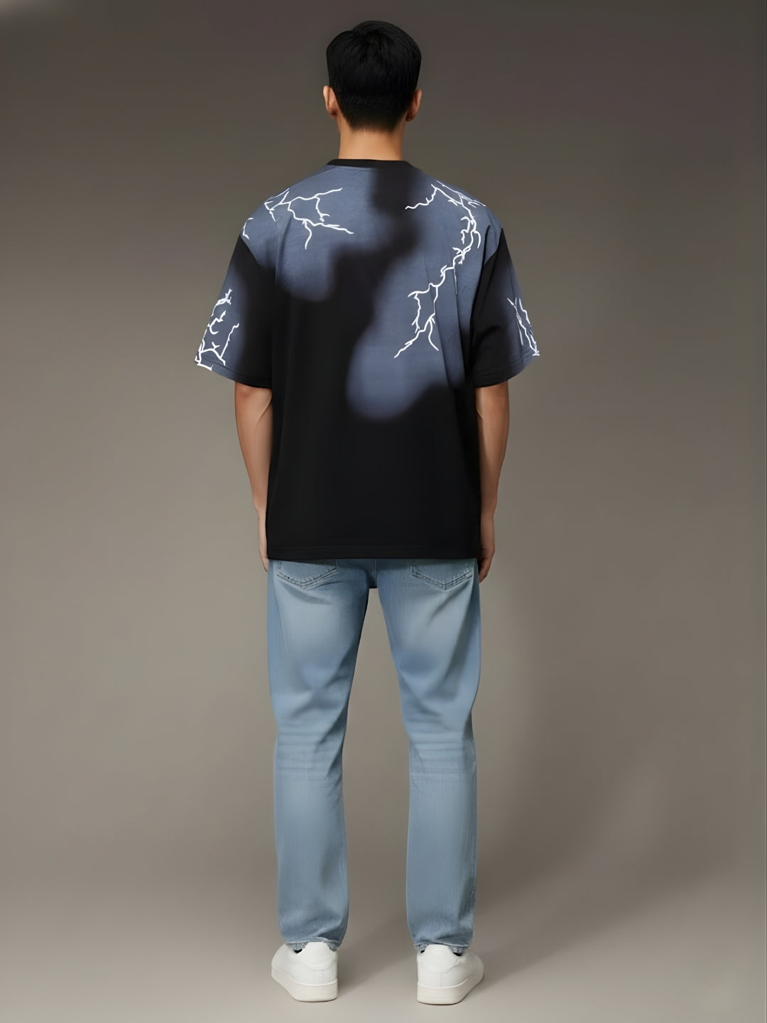 Mandala Roots Men Premium Oversized T-Shirt