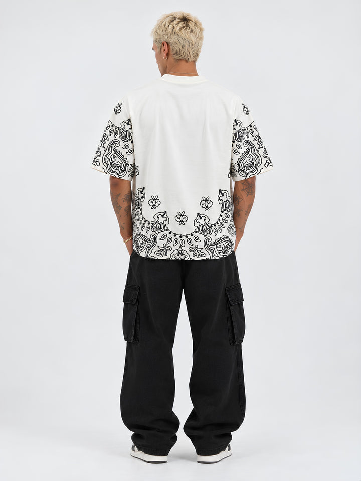 Lost Soul Puff Printed Men Premium Oversized T-Shirt