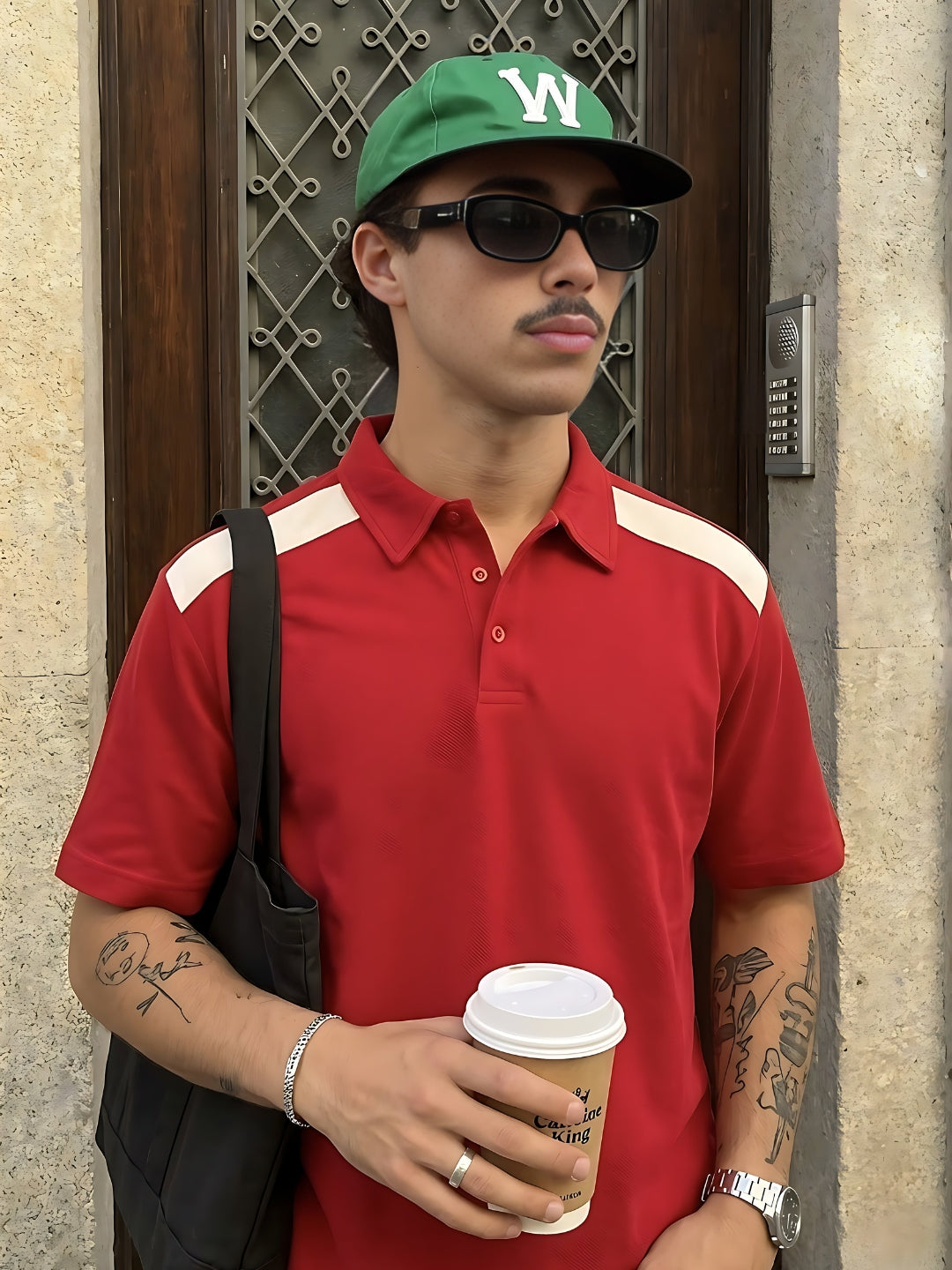 Men Premium Relaxed Fit Polo T-Shirt