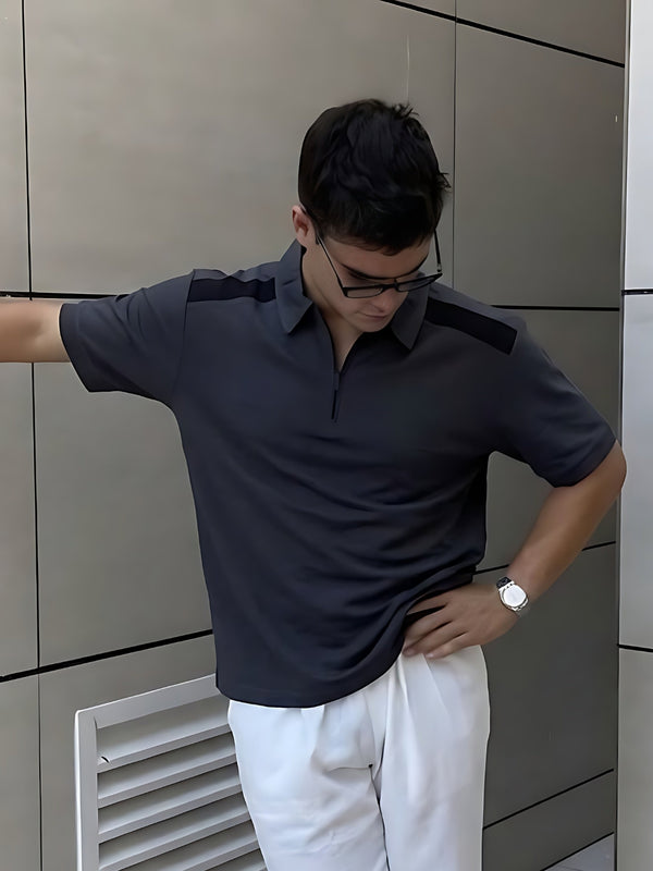 Men Premium Relaxed Fit Polo T-Shirt
