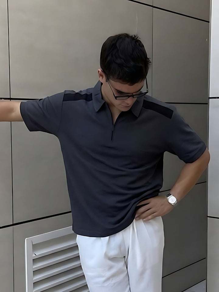 Men Premium Relaxed Fit Polo T-Shirt