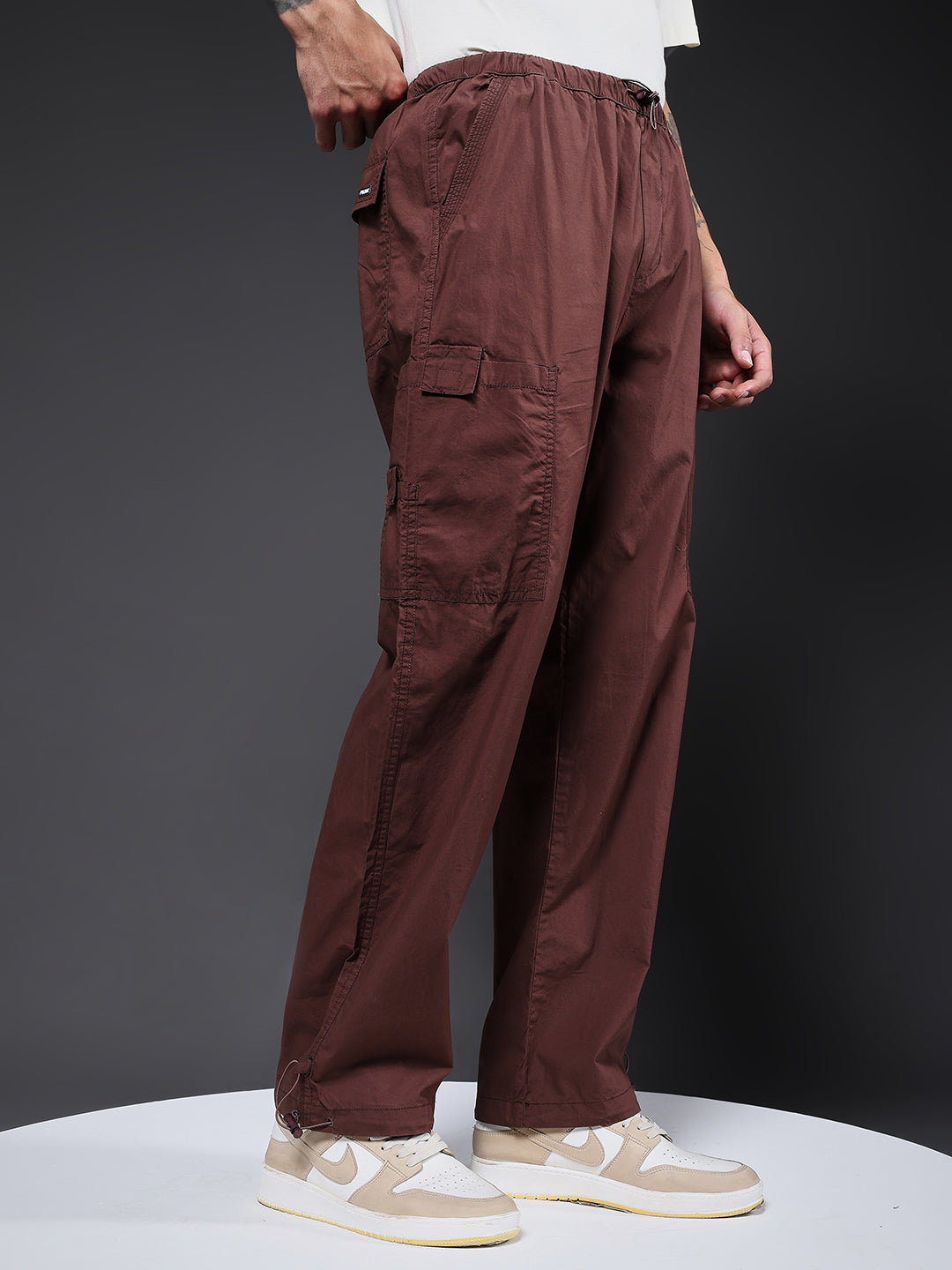 Parachute Pants For Men - Cocoa