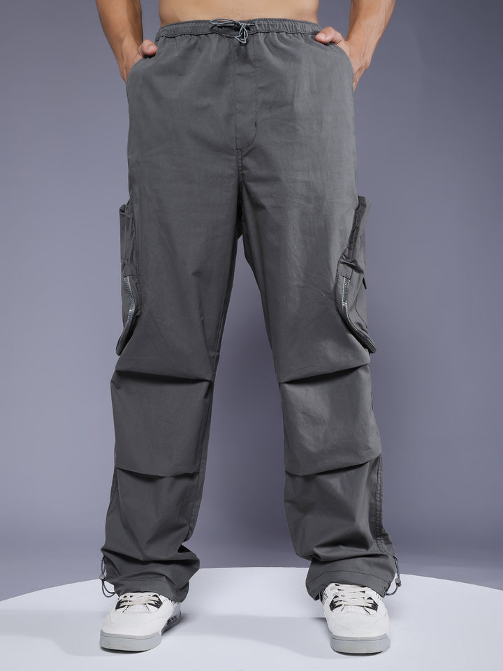 Parachute Pants For Men - Olive