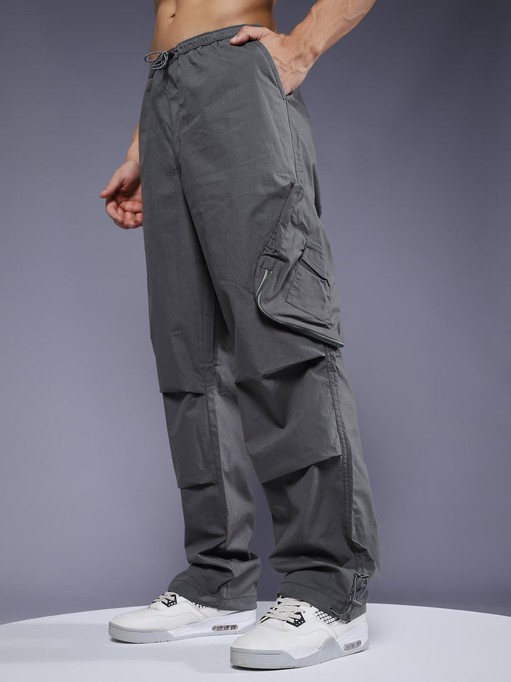 Parachute Pants For Men - Olive