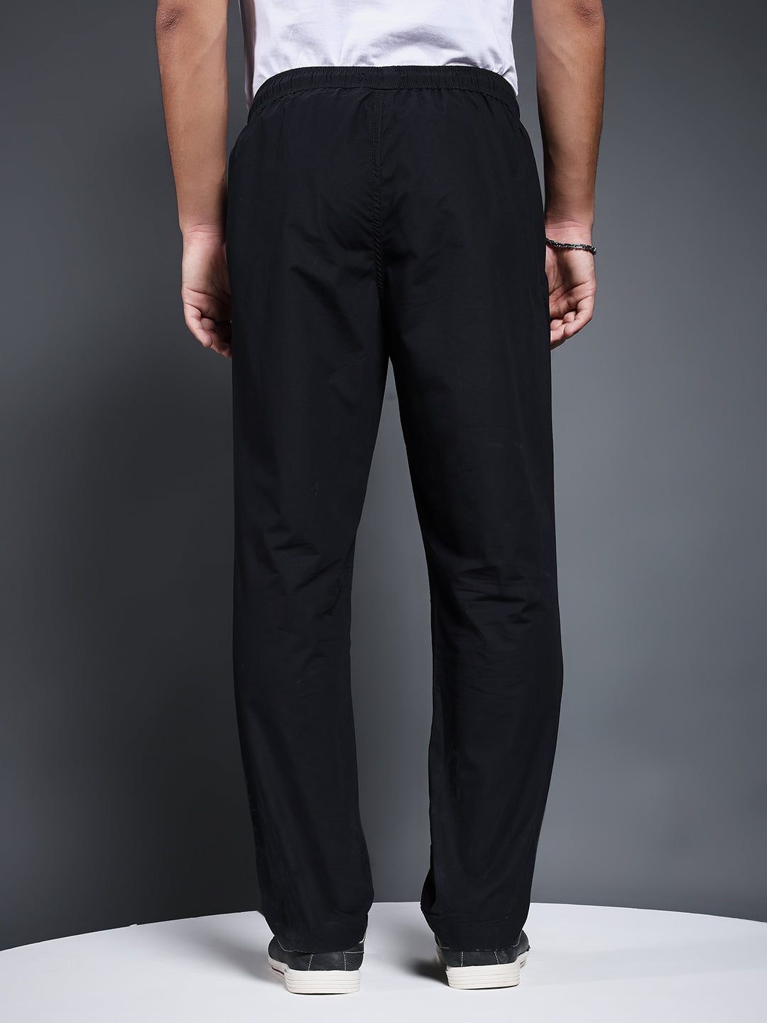 Cotton Pant for Men Solid - Black