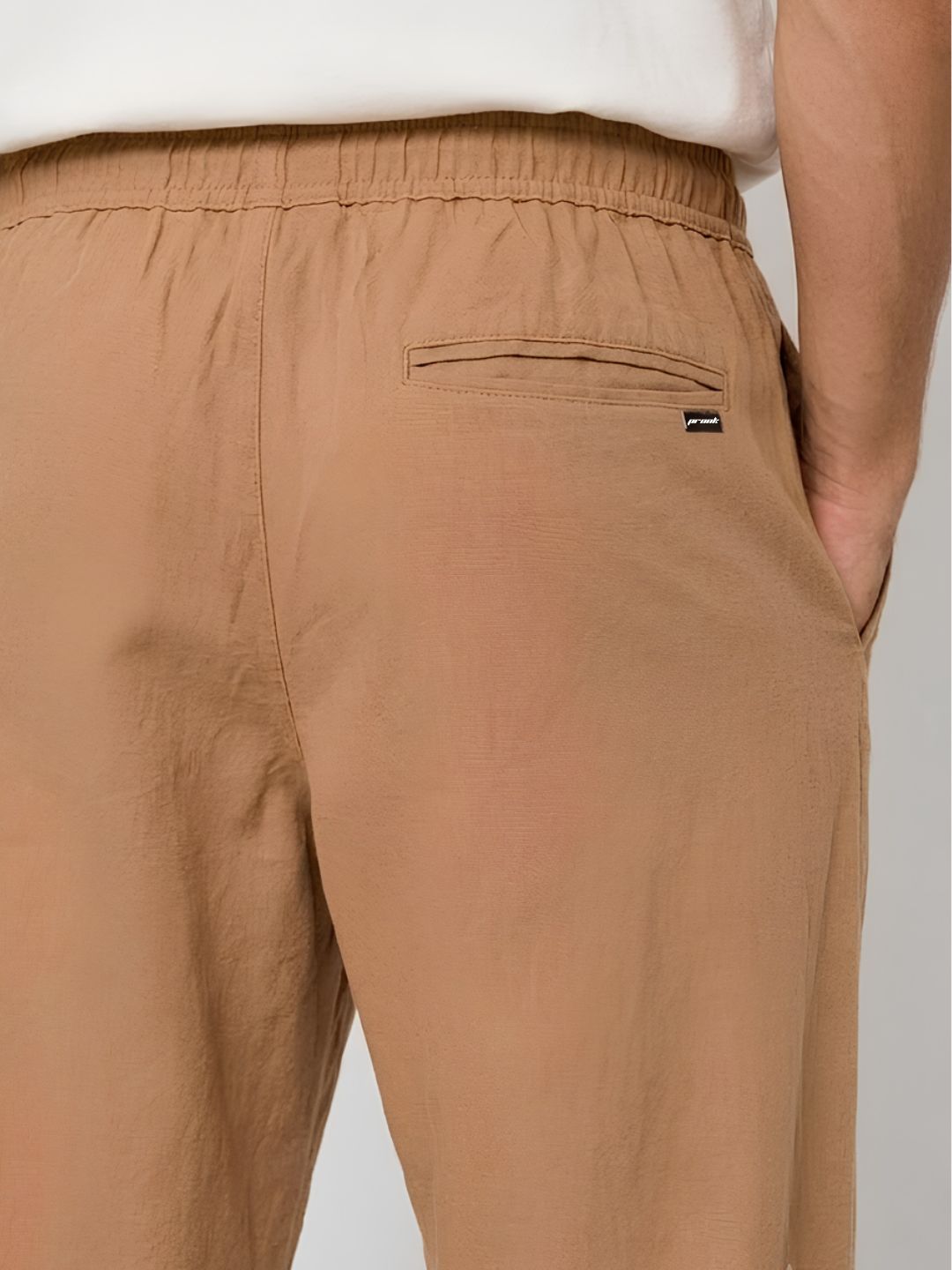 Cotton Pant for Men Solid - Rust