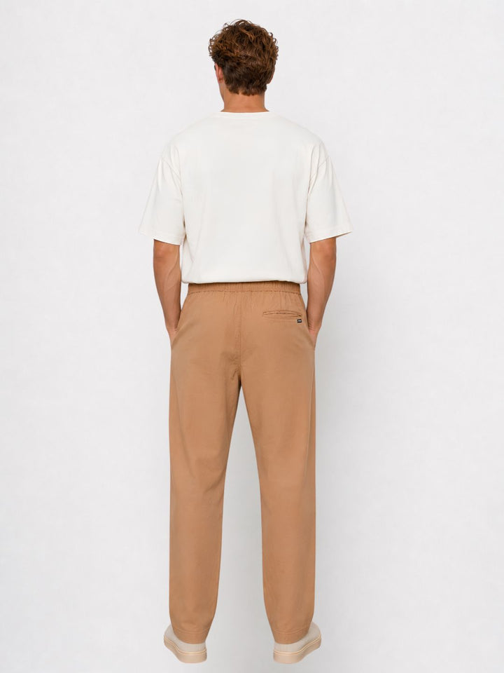 Cotton Pant for Men Solid - Rust