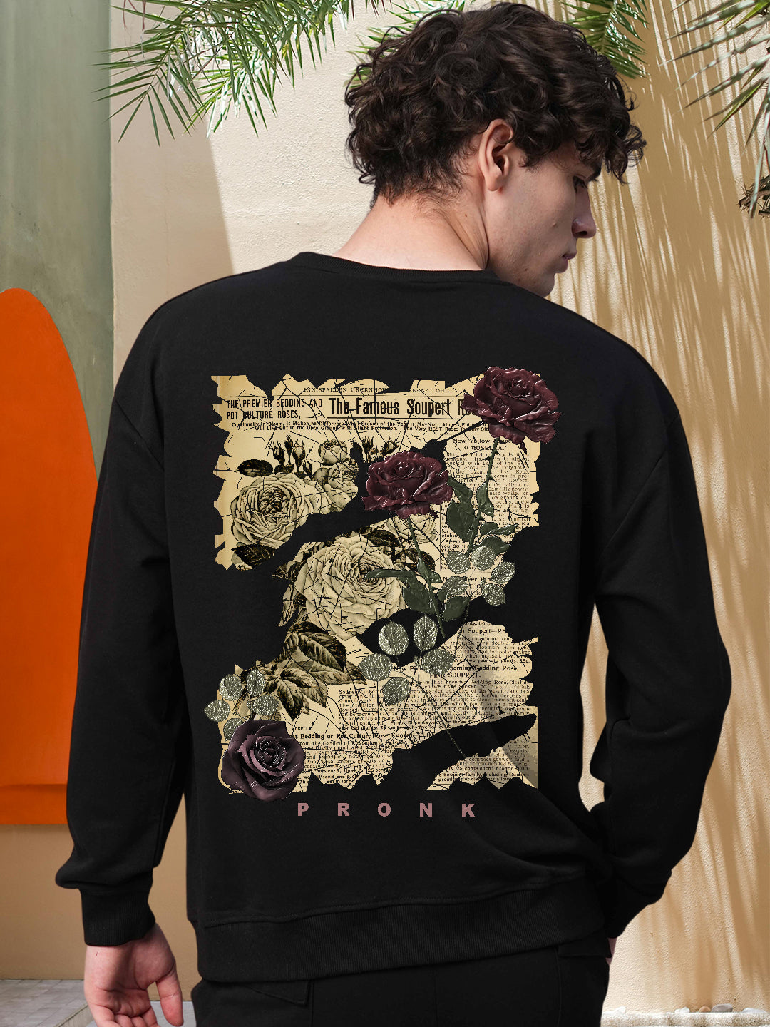 FADED DREAMS Drop Shoulder Premium Terry Sweatshirt