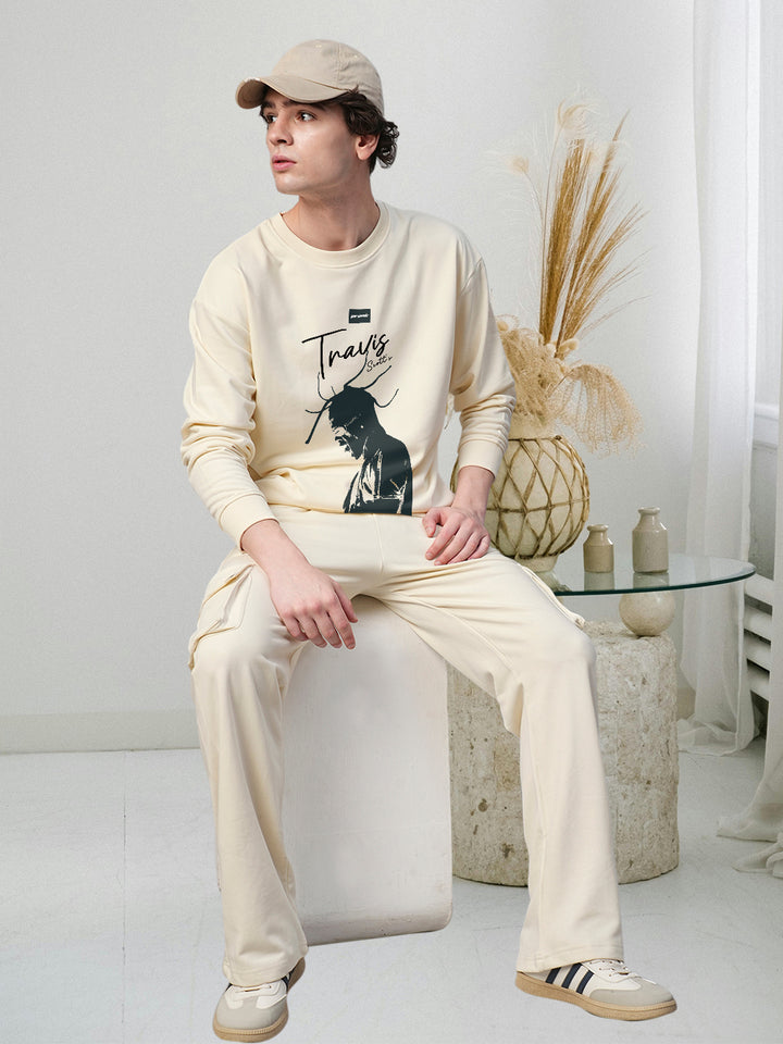 ASTRO SHADOW Drop Shoulder Premium Terry Sweatshirt