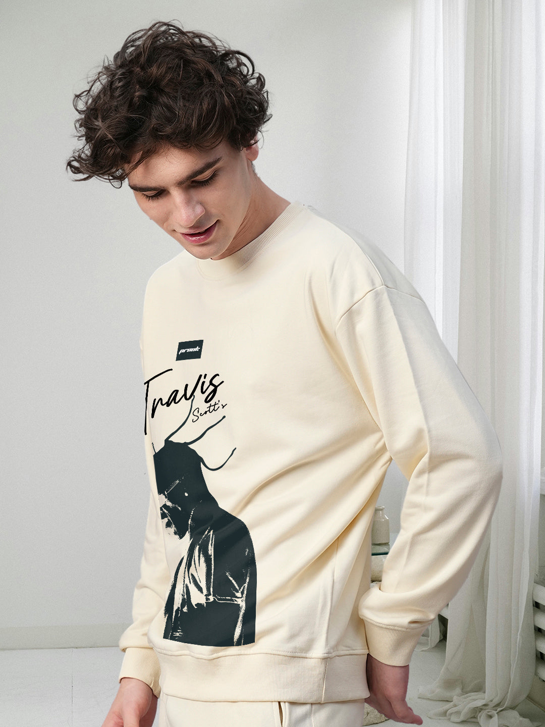 ASTRO SHADOW Drop Shoulder Premium Terry Sweatshirt