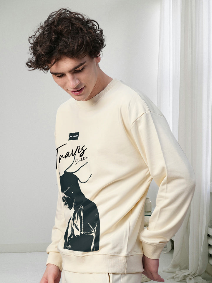 ASTRO SHADOW Drop Shoulder Premium Terry Sweatshirt