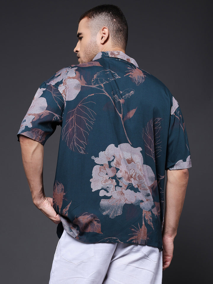 Mens Half Sleeve Casual Shirt  – Mint Green