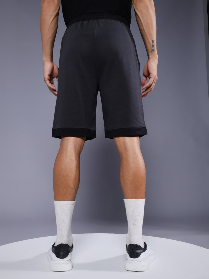 Mens Relaxed fit shorts - Dark Grey