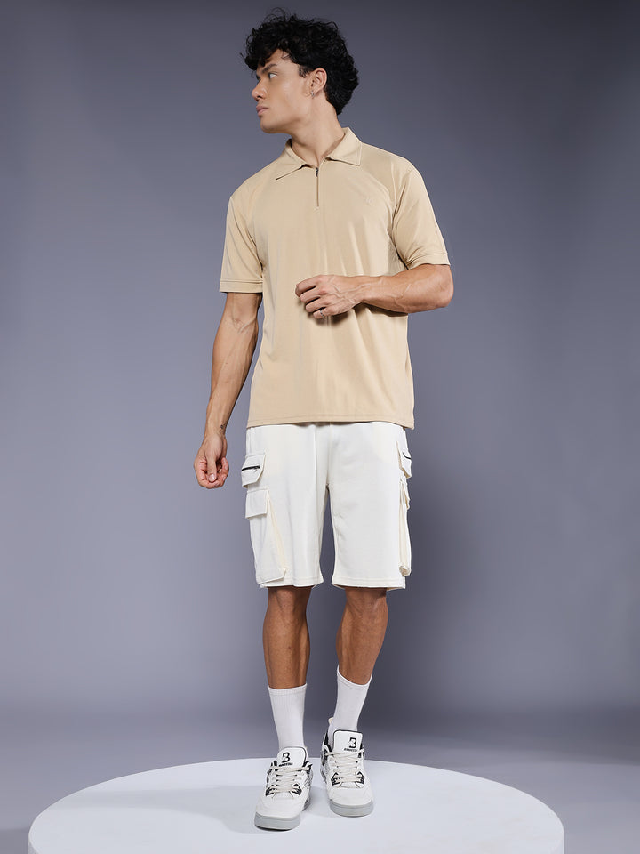 Mens Relaxed fit shorts - Off White