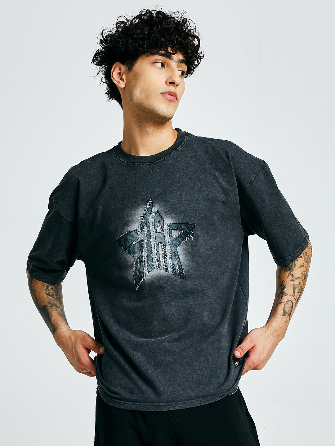Men Premium Printed Oversized Terry T-shirt