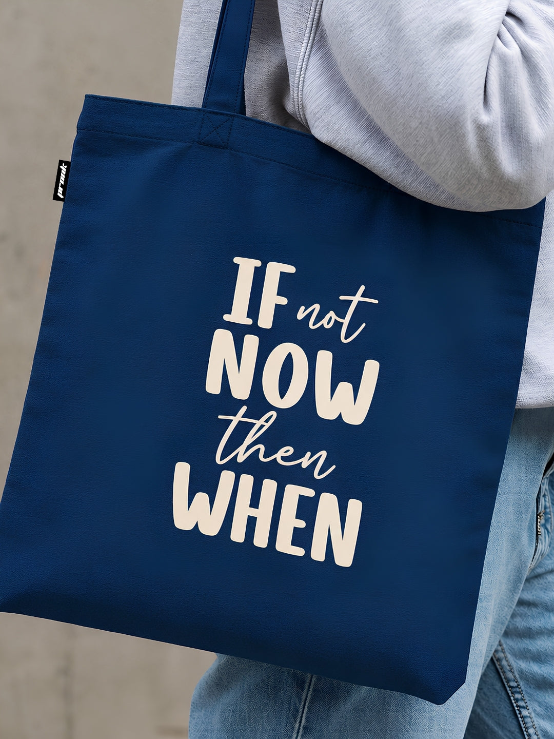 Now Or Never Tote Bag