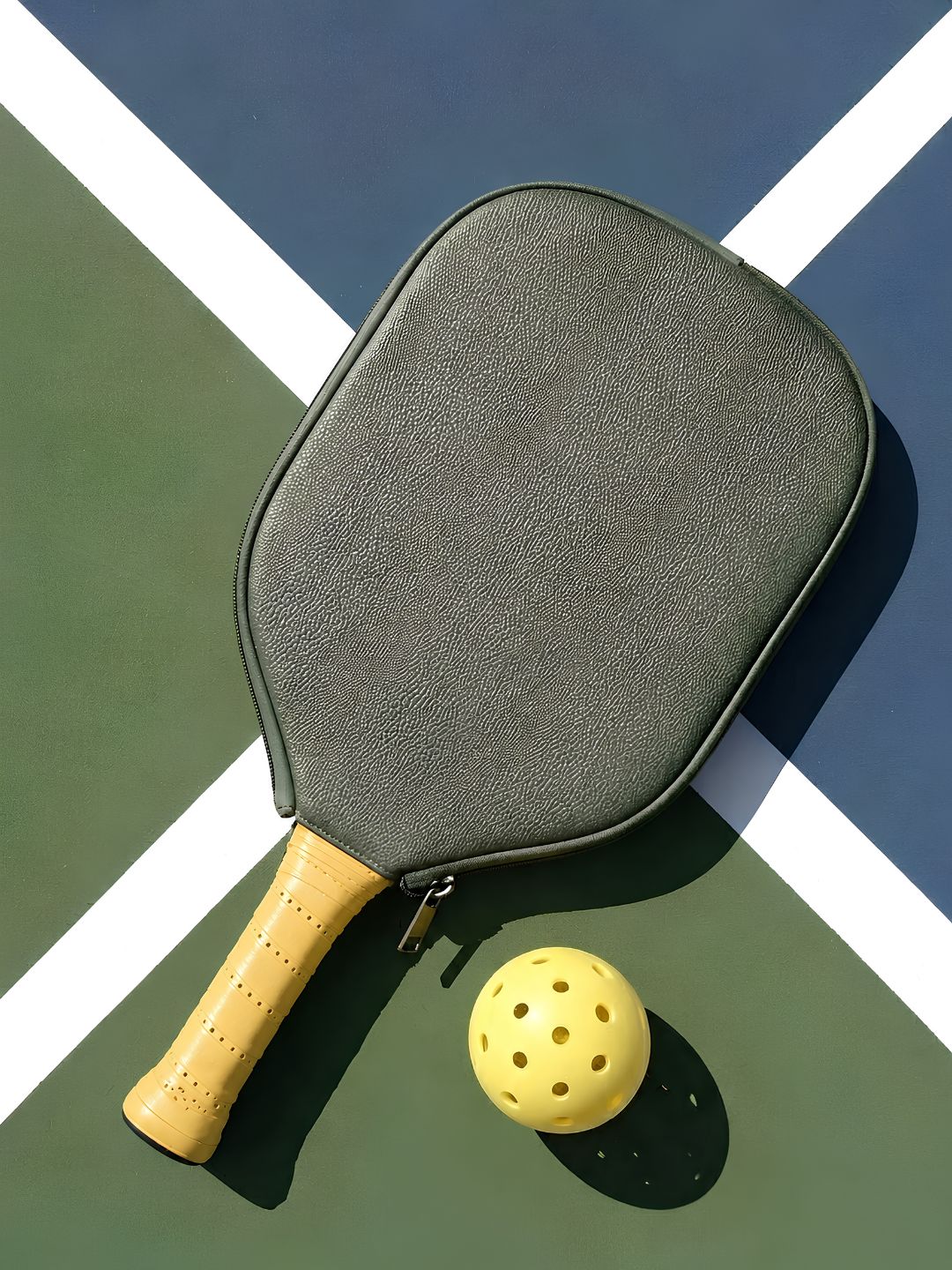 Pickleball Paddle Cover Olive Green