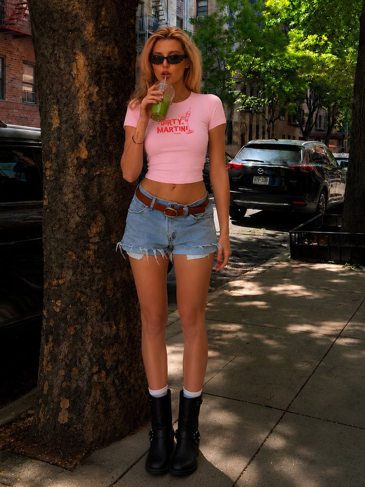 DIRTY MARTINI PRINT CLOUD CANDY TOP