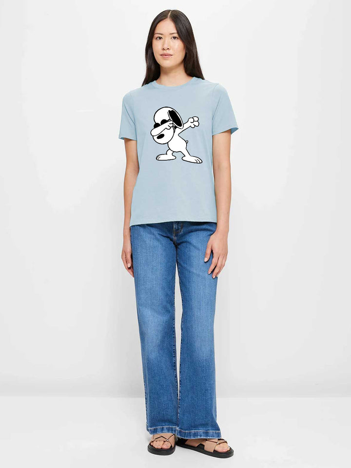 Snoopy Women Half Sleeve T-Shirt