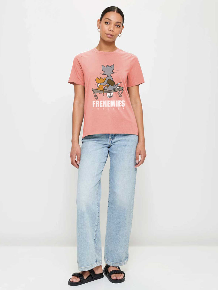 Frenemies Women half sleeve T-shirt