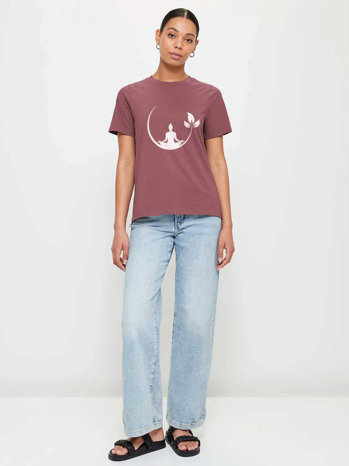 Peace Women Half Sleeve T-Shirt