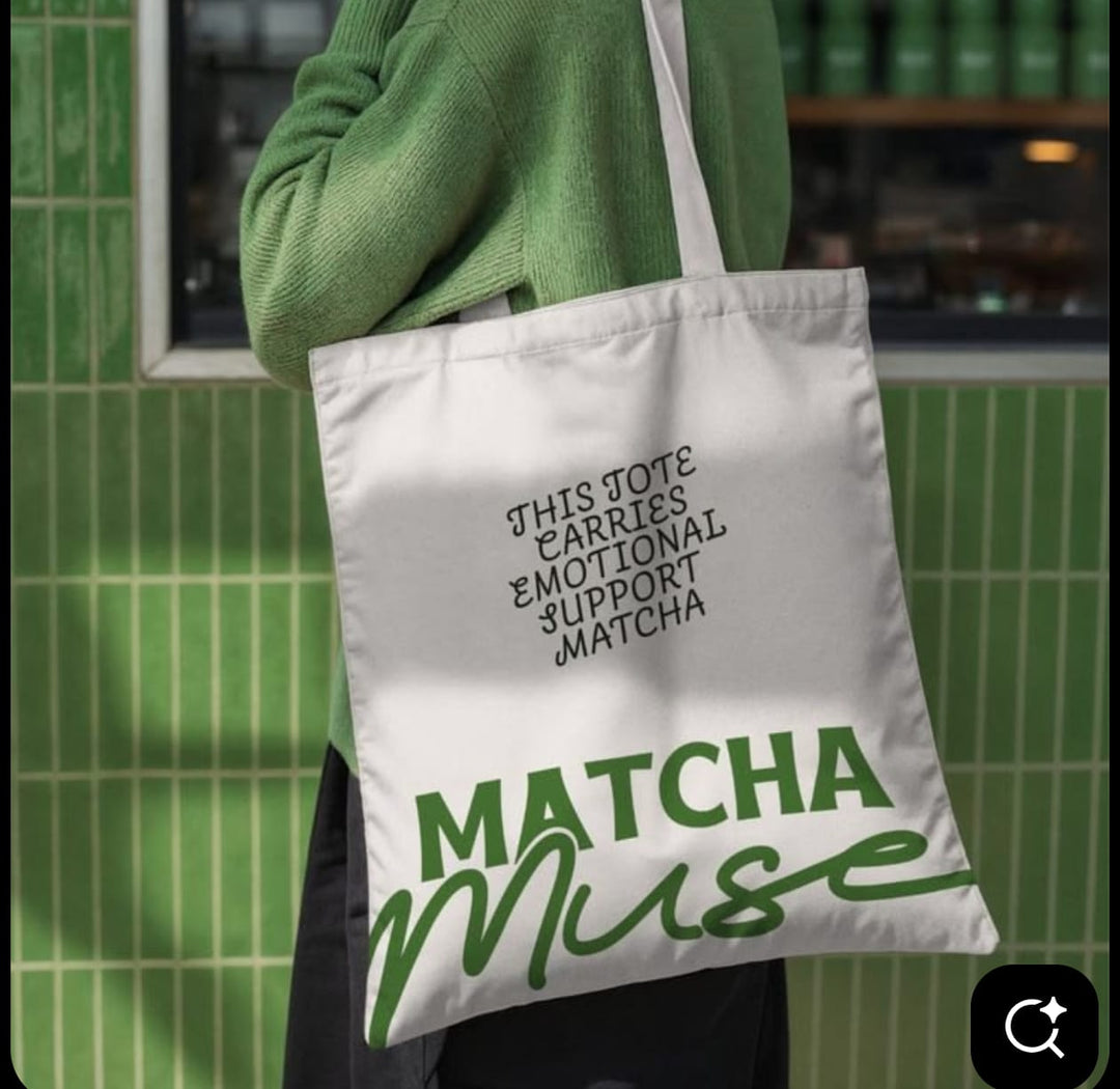 Matcha Muse Tote Bag