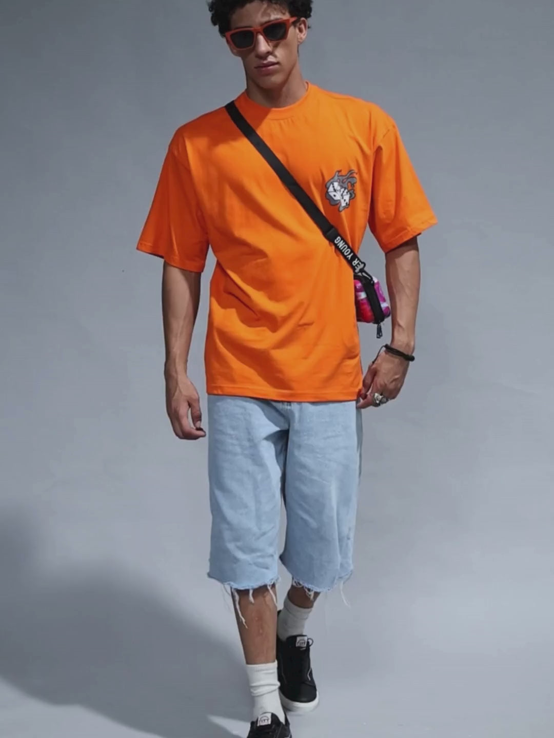 Dice Puff Printed Men Premium Oversized T-shirt