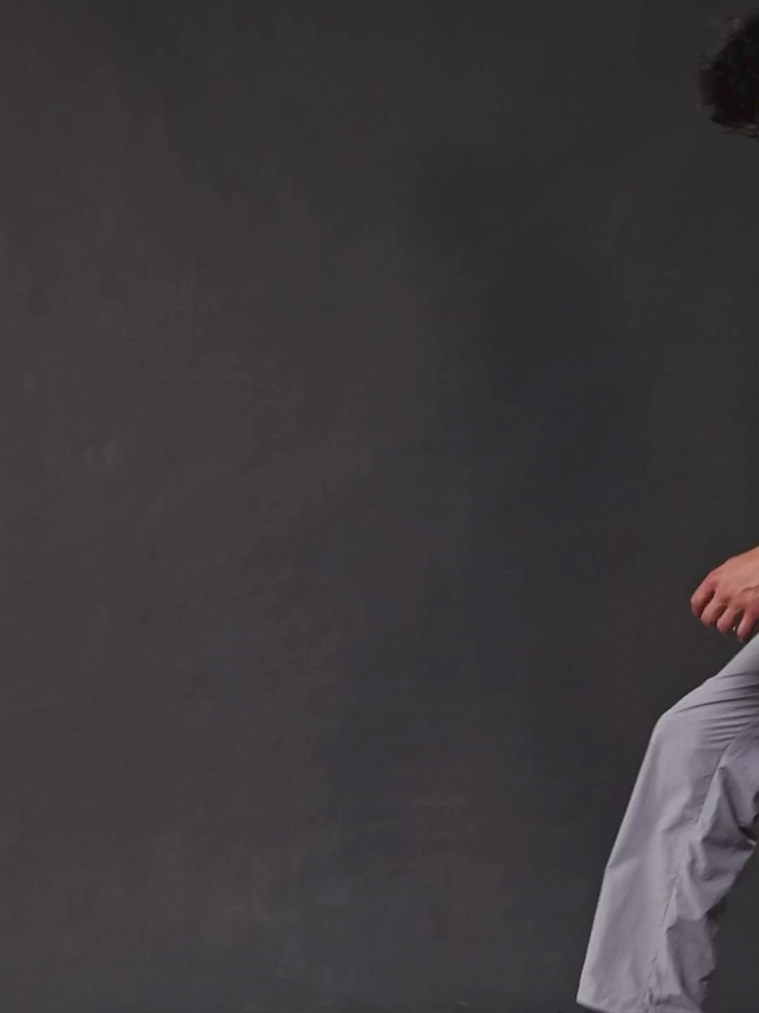 Parachute Pants For Men - Ash Grey